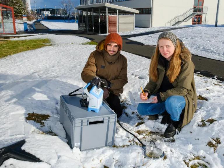 Muhammad Ayesh Muneeb and Hrund  O. Andradottir.